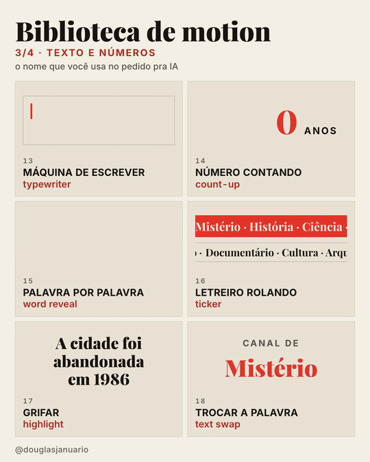 Tema claro, texto e números
